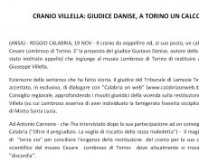 CRANIO VILLELLA: GIUDICE DANISE, A TORINO UN CALCO IN GESSO