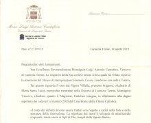 Comunicazione di Mons. Luigi Antonio Cantafora, Vescovo di Lamezia Terme