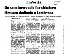 Un senatore vuol far chiudere il museo dedicato a Lombroso