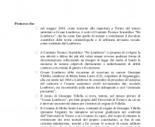 La CittÃ  di Domusnovas (Carbonia Iglesias) ha aderito al Comitato No Lombroso