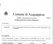 La CittÃ  di Acquappesa (CS), ha aderito al Comitato No Lombroso