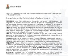 Cancellazione ad Eboli della strada intitolata a Cesare Lombroso parte B