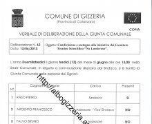 Adesione della CittÃ  di Gizzeria (CZ) al Comitato No Lombroso