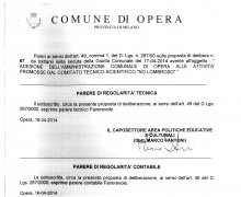 La CittÃ  di Opera (MI) ha aderito al Comitato No Lombroso