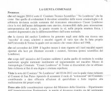 Adesione della Giunta comunale della CittÃ  di San Pietro Apostolo alle iniziative e agli scopi del Comitato Tecnico Scientifico 