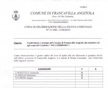 Adesione della CittÃ  di Francavilla Angitola (VV) al Comitato No Lombroso