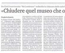 Chiudere quel museo che offende l'umanitÃ 