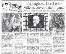 L'abbaglio di Lombroso: Villella, cervello da brigante