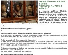 Il Museo Lombroso e la testa di Villella 