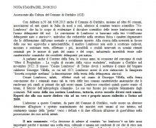 NOTA STAMPA: Assessorato alla Cultura del Comune di Girifalco (CZ)