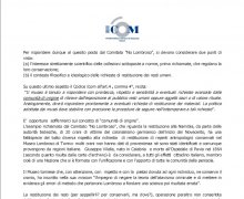 Risposta di ICOM al Comitato No Lombroso 