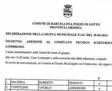 La Città di Barcellona Pozzo Di Gotto (ME) è Testimonial del Comitato No Lombroso