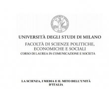 La scienza, i media e il mito dell'UnitÃ  d'Italia